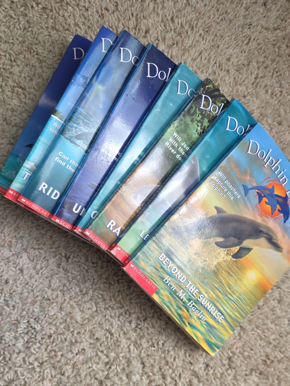 Dolphin Diaries Paperback Books - 8 Books